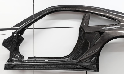  Porsche 992 Stinger GTR Carbon Edition WALL ARTWORK из карбона и титана