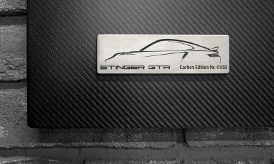  Porsche 992 Stinger GTR Carbon Edition WALL ARTWORK из карбона и титана
