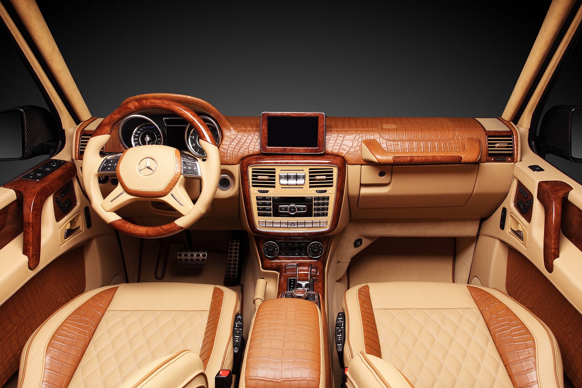 Interior Mercedes-Benz G65 Hamann SPYRIDON / TopCar design.